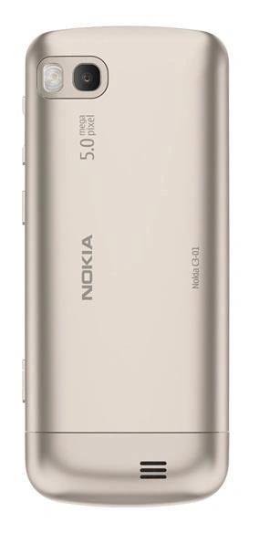 Nokia C3-01 Touch and Type Khaki Gold