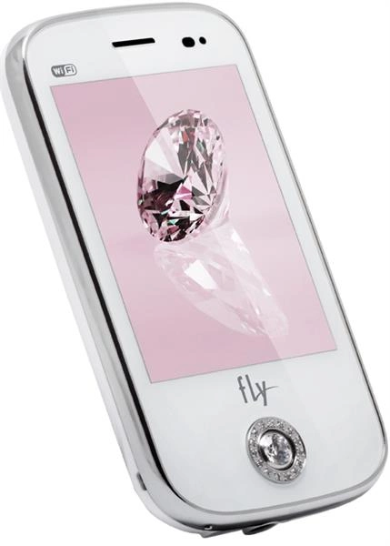 Fly E181 Sophie Swarovski White