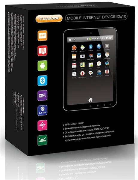 Планшет Digma iDx10 8Gb